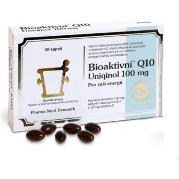 Pharma Nord Bioaktivní Q10 Uniqinol 100 mg 30 kapslí