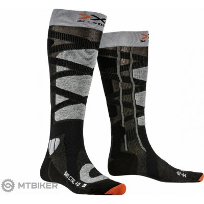 X-Bionic Zimné ponožky SKI CONTROL 4.0 Sivá – Zboží Mobilmania