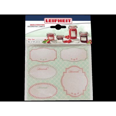 Leifheit Dekorační etikety pastelové – Hledejceny.cz