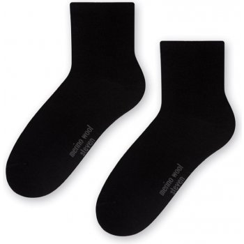 Dámské merino ponožky Bona černá