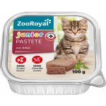 ZooRoyal Junior s hovězím masem 16 x 100 g – Zbozi.Blesk.cz