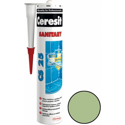 CERESIT CS 25 sanitární silikon 280g kiwi – Zbozi.Blesk.cz