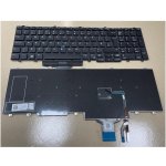 DeTech Klávesnice pro notebooky Dell Latitude E5550 Precision 3510, OEM