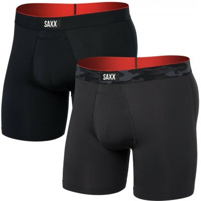 Saxx Multi-Sport Mesh Long Boxer Brief Fly black – Zbozi.Blesk.cz