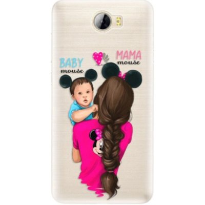 iSaprio Mama Mouse Brunette and Boy Huawei Y5 II – Zboží Mobilmania