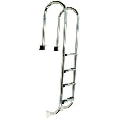 FILINOX Žebřík nerez Muro (Slim) s pouzdrem 4 stupňový, (AISI 316) – Zboží Mobilmania