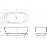Mexen Pure 170 x 80 cm 58071708007 – Hledejceny.cz