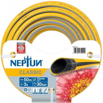 Neptun Classic Zahradní hadice, 50 m, ø 13 mm (1/2") 71239.16650.01207 – Hledejceny.cz
