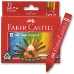 FABER-CASTELL Voskovky trojhranné 12ks – Zboží Mobilmania