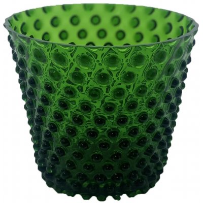 Váza, Svícen, Květináč, Mísa 16cm - Hobnail – Ananas – zelená – Hledejceny.cz