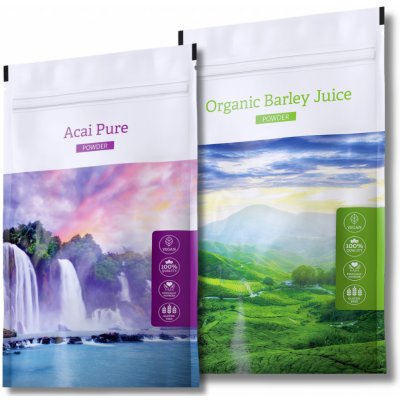 Energy Acai Pure powder 100 g + Organic Barley Juice powder 100 g