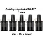 Joyetech eGo AIO AST Pod cartridge 2ml 1ohm 5Pack – Zboží Mobilmania