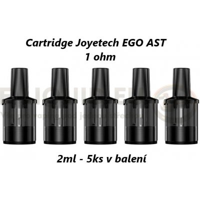 Joyetech eGo AIO AST Pod cartridge 2ml 1ohm 5Pack – Zboží Mobilmania