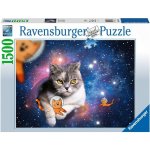 RAVENSBURGER Kočky ve vesmíru 1500 dílků – Zboží Dáma
