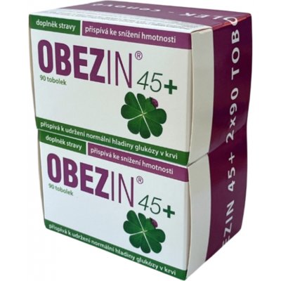Obezin 45+ 2 x 90 tablet – Hledejceny.cz