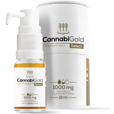 CannabiGold CBD olej BALANCE 10%-1000 mg 12 ml