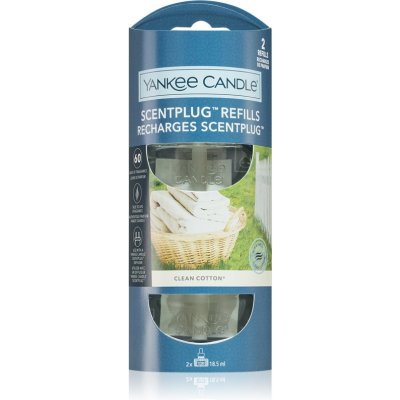 Yankee Candle - náhradní náplň do zásuvky Clean Cotton 2ks – Zbozi.Blesk.cz