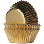 House of Marie Cukrářské košíčky mini zlaté 35x21mm 1280ks – Zboží Dáma