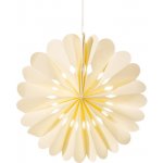 Sass & Belle Honeycomb Snowflake vánoční ozdoba béžová – Hledejceny.cz