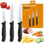Fiskars 1065584 Essential set nožů na zeleninu 3 ks – Zboží Dáma
