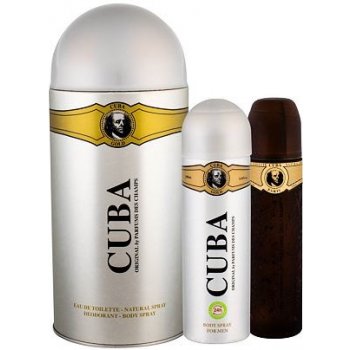 Cuba Gold EDT 100 ml + deospray 200 ml dárková sada