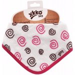 Kikko XKKO BMB Bambusový slintáček/šátek Hearts/Waves lilac waves – Zbozi.Blesk.cz