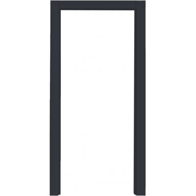 Voster obložkové bezfalcové V-RETTO 80 L 220-260 mm Platinum černá mat – Hledejceny.cz