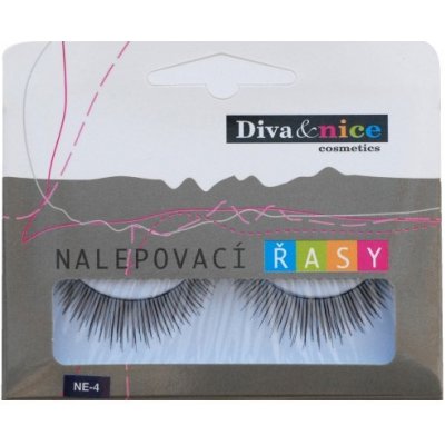 Diva & Nice Cosmetics Nalepovací řasy č. NE-4 bez lepidla – Hledejceny.cz