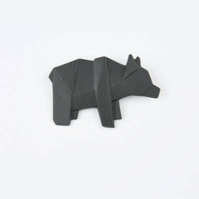 StehlikDesign brož medvěd černá 0121