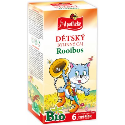 Apotheke green Bio Rooibos 20 x 1,5 g kocour – Zboží Mobilmania