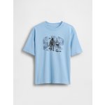 GAP dětské tričko s logem modrá – Sleviste.cz