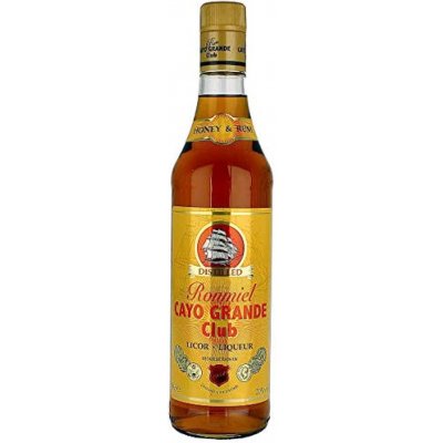 Cay Grande Club Honey 20% 0,7 l (holá láhev) – Hledejceny.cz