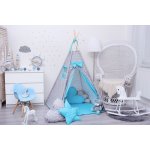 BabyTýpka Dětské teepee Stars blue – Zboží Dáma