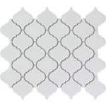 FIN mozaika bílá Arabeska S Bílá6,1x6,7 (29,3x24,5) cm 1ks