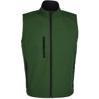 SOLS softshellová vesta RALLYE MEN 46601264 Bottle green – Hledejceny.cz