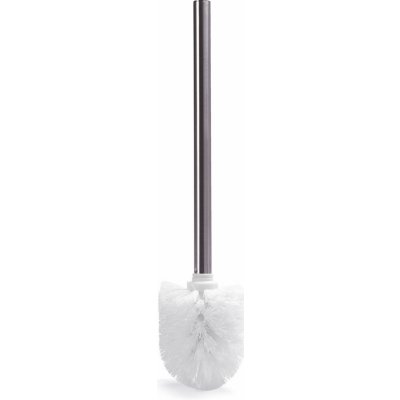 MSV WC štětka bílá s rukojetí z nerezové oceli 141191 – Zboží Dáma