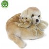 Plyšák Eco- Friendly labrador / retrívr s mládětem II 27 cm