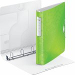 Leitz Kroužkový pořadač WOW A4+ 4DR 25mm zelený 42420054 – Zboží Živě