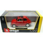 Bburago Fiat červená 1:24 – Hledejceny.cz