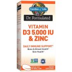 Garden of Life Dr. Formulated Vitamin D3 5000 IU + Zinek 30 kapslí – Hledejceny.cz