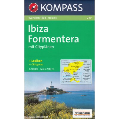 Ibiza 1:50 000 mapa – Hledejceny.cz