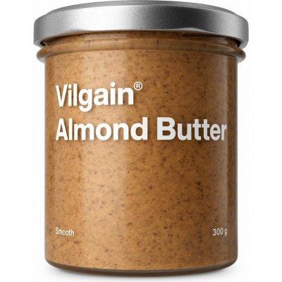 Vilgain Mandlové máslo BIO jemné mandle 300 g – Zboží Mobilmania
