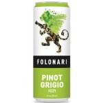 Folonari Pinot Grigio Fizzy 11,5% 0,25 l (plech) – Zboží Dáma