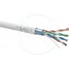 síťový kabel Solarix SXKD-5E-FTP-PVC-1m CAT5E FTP PVC Eca, 1m, šedý