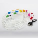 Reedog LED USB dobíjecí svítící obojek pro psy a kočky – Zbozi.Blesk.cz