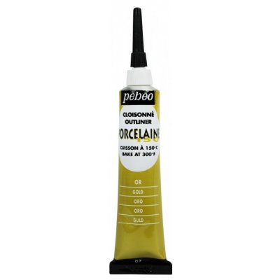 Pébéo Porcelaine 150 kontura 20 ml zlatá – Zboží Dáma