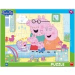 DINO Prasátko Pepa Sourozenci 40 dílků – Hledejceny.cz