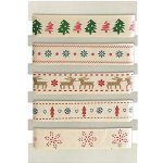 Galeria Papieru Dekorační stuhy vánoční, sada 5x1m – Zboží Mobilmania