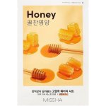 Missha Airy Fit Sheet Mask Honey plátýnková maska s výtažkem z medu 19 g – Zboží Dáma