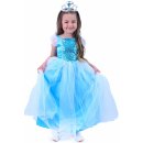 Dětský karnevalový kostým RAPPA modrá Princezna